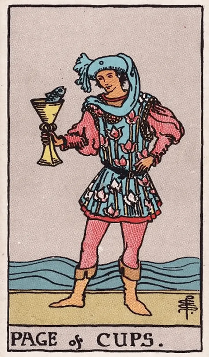 Page of Cups