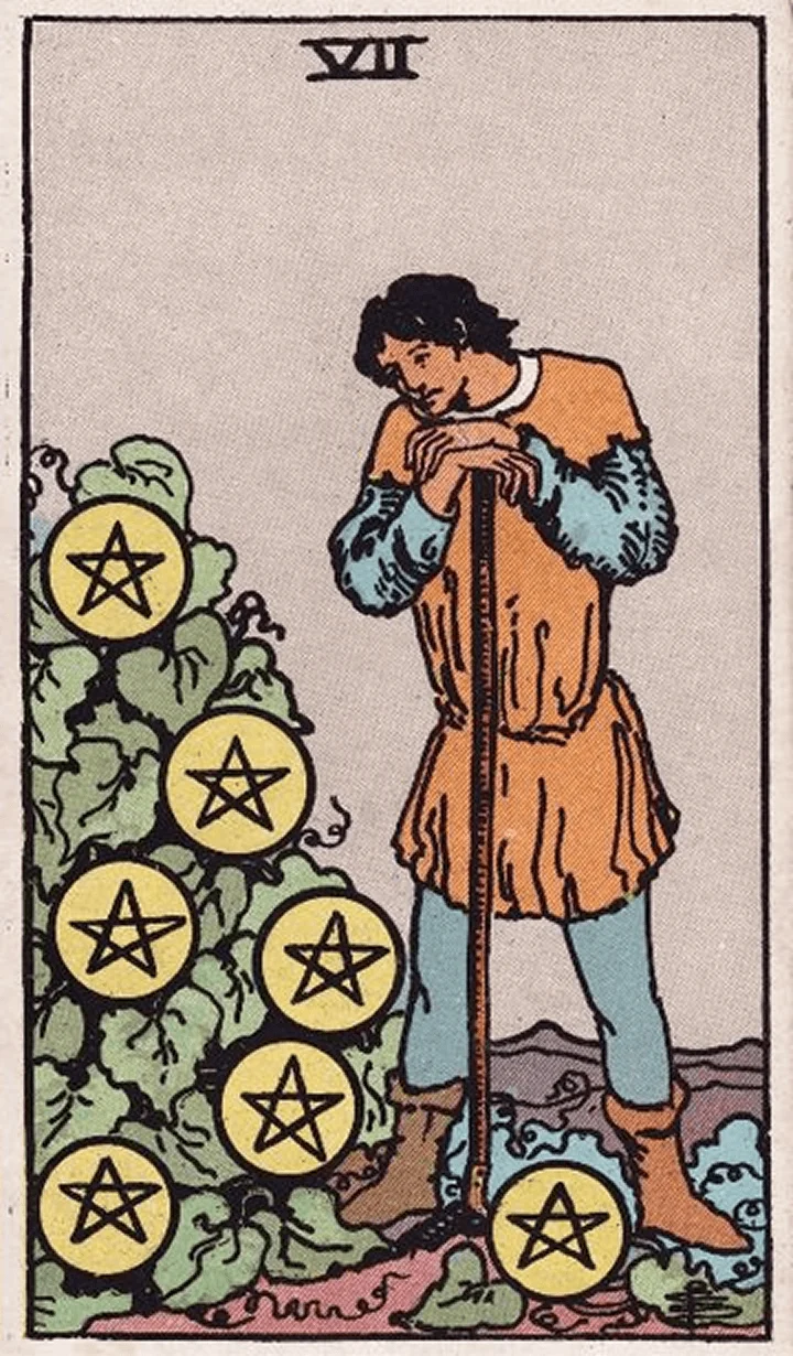 Seven of Pentacles