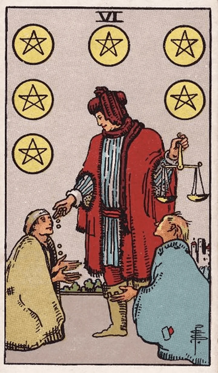 Six of Pentacles