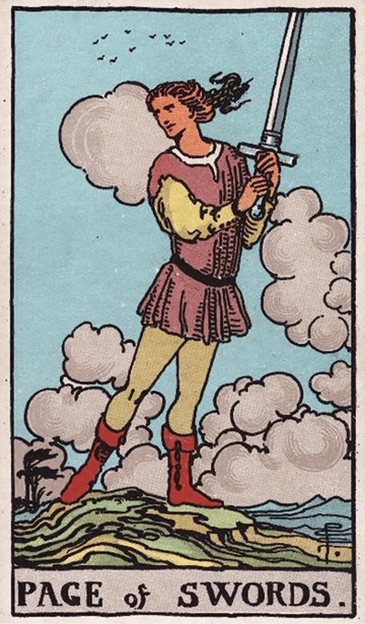 Page of Swords