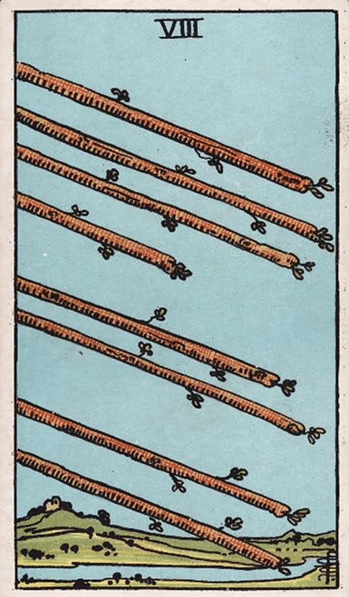 Eight of Wands